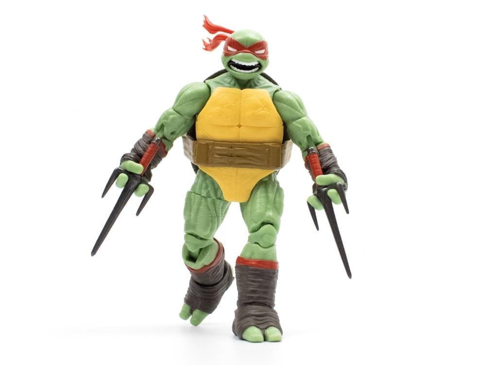 Teenage Mutant Ninja Turtles BST AXN Raphael (IDW) and Sport Bike (Metallic Candy Coat) Set Gallery Image 12