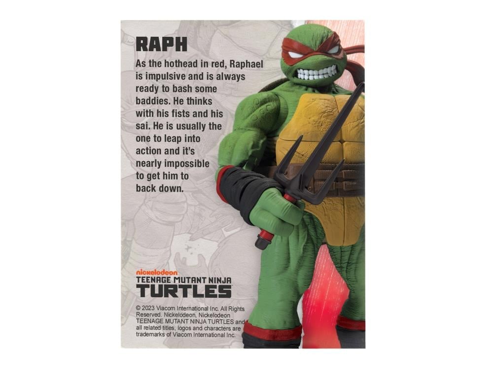 Teenage Mutant Ninja Turtles BST AXN Raphael (IDW) and Sport Bike (Metallic Candy Coat) Set Gallery Image 21