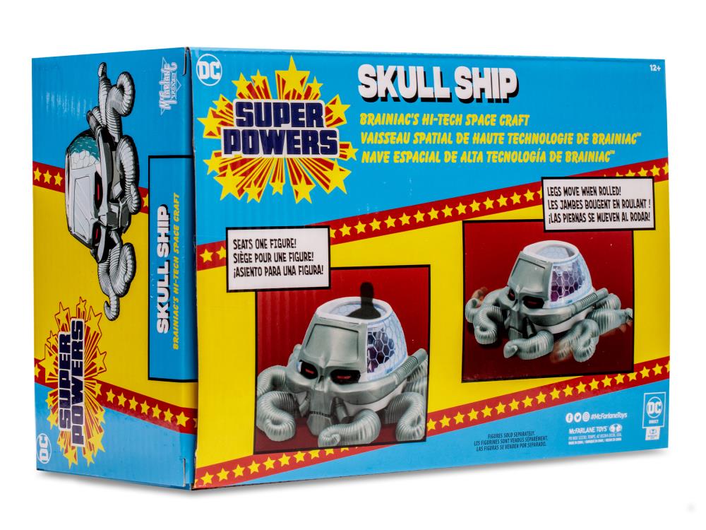 DC Comics DC Super Powers Brainiac's Skull Ship Gallery Image 12