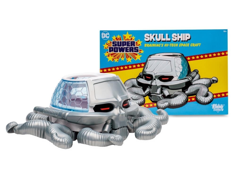 DC Comics DC Super Powers Brainiac's Skull Ship Gallery Image 10