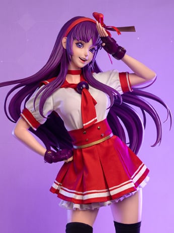 Athenaさま専用 SNK Heroines: Tag Team Frenzy Athena Asamiya (Player 1) 1/2 Scale