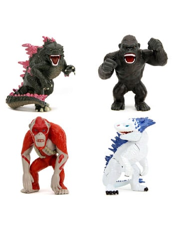 Godzilla x Kong: The New Empire MetalFigs 2.5" Mini Figure Four-Pack Gallery Image 2