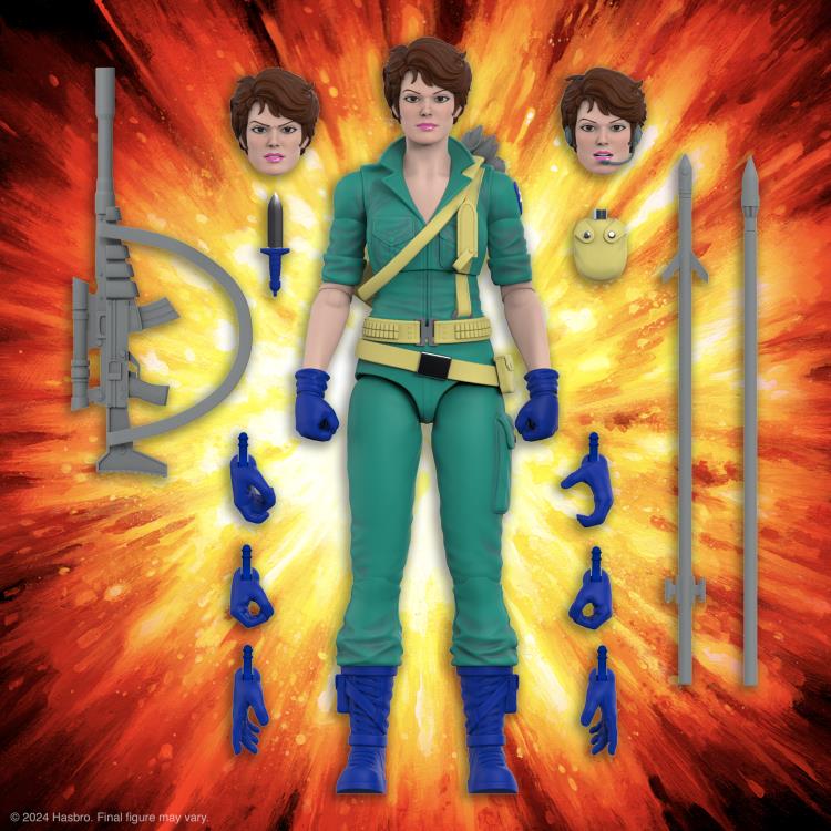 G.I. Joe ULTIMATES! Lady Jaye (DIC Teal) Action Figure Gallery Image 5