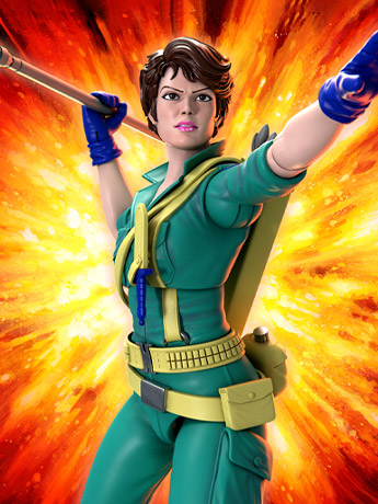 G.I. Joe ULTIMATES! Lady Jaye (DIC Teal) Action Figure Gallery Image 2