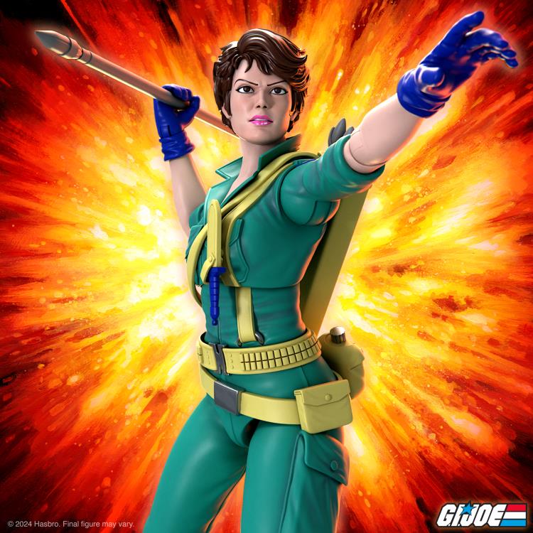 G.I. Joe ULTIMATES! Lady Jaye (DIC Teal) Action Figure Gallery Image 3