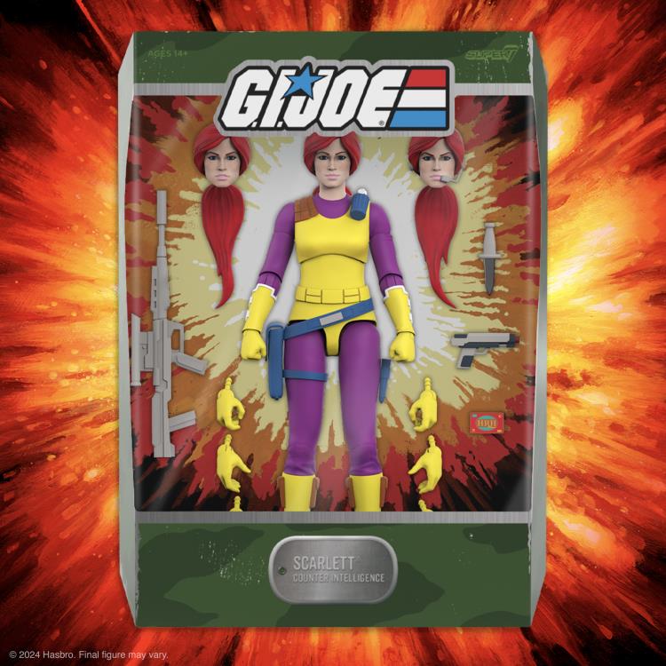 G.I. Joe ULTIMATES! Scarlett (DIC Purple) Action Figure Gallery Image 5