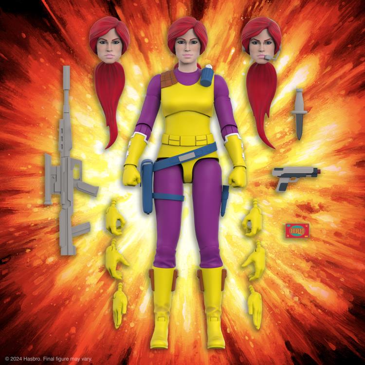 G.I. Joe ULTIMATES! Scarlett (DIC Purple) Action Figure Gallery Image 4