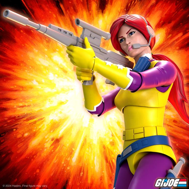 G.I. Joe ULTIMATES! Scarlett (DIC Purple) Action Figure Gallery Image 3
