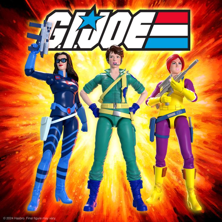 G.I. Joe ULTIMATES! Baroness (DIC Dark Blue) Action Figure Gallery Image 6