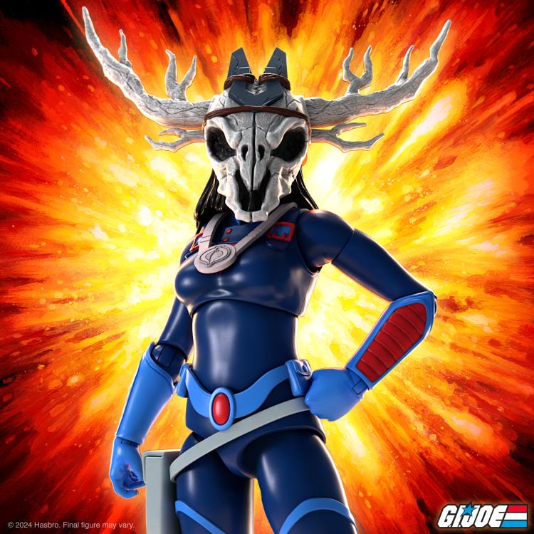 G.I. Joe ULTIMATES! Baroness (DIC Dark Blue) Action Figure Gallery Image 3