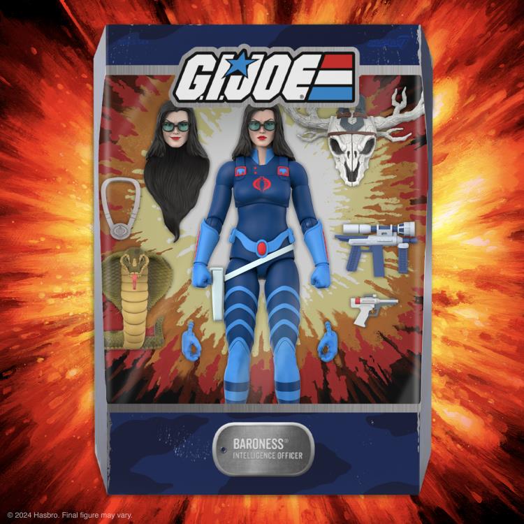 G.I. Joe ULTIMATES! Baroness (DIC Dark Blue) Action Figure Gallery Image 5