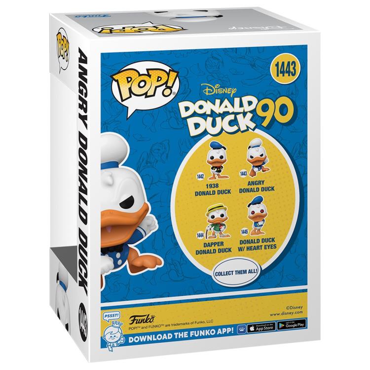 Pop! Disney: Donald Duck 90th Anniversary - Donald Duck (Angry) Gallery Image 5