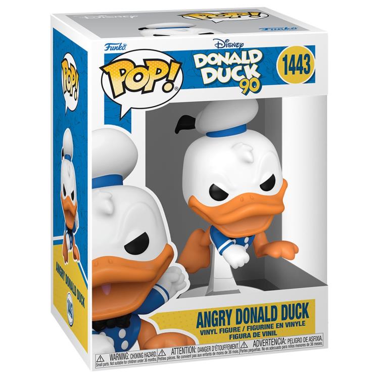 Pop! Disney: Donald Duck 90th Anniversary - Donald Duck (Angry) Gallery Image 4