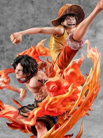 One Piece Portrait of Pirates Neo-Maximum Luffy & Ace Sibling