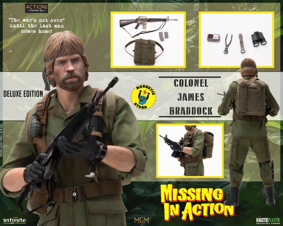 Missing in Action Colonel James Braddock (Deluxe Edition) 1/6 Scale Figure Gallery Image 14