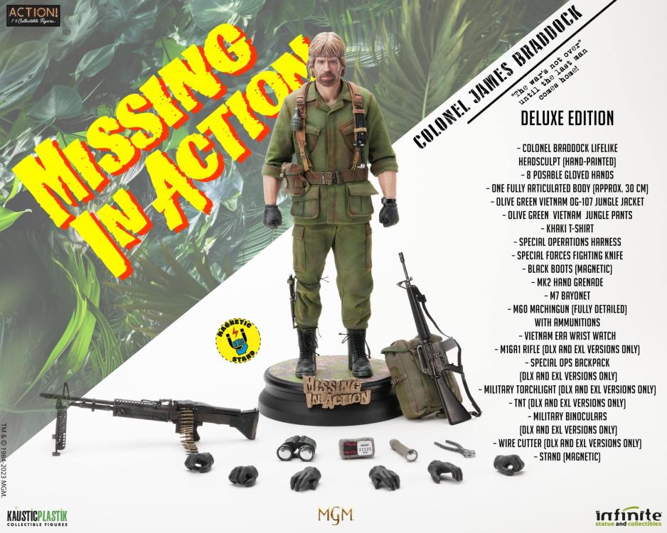 Missing in Action Colonel James Braddock (Deluxe Edition) 1/6 Scale Figure Gallery Image 13