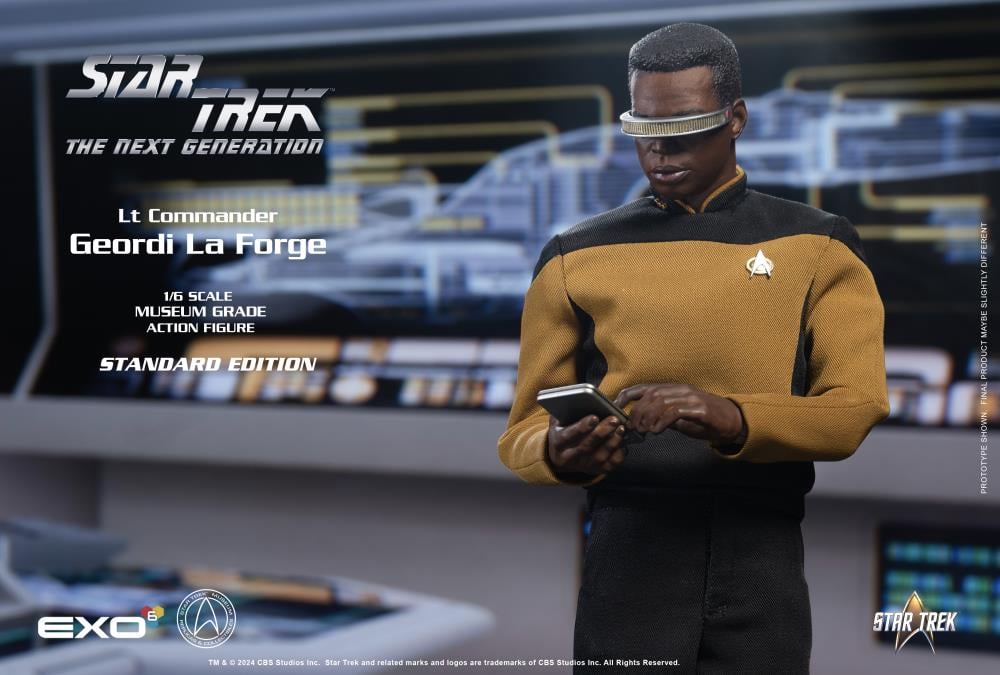 Star Trek: The Next Generation Geordi La Forge (Standard Ver.) 1/6 Scale Figure Gallery Image 8