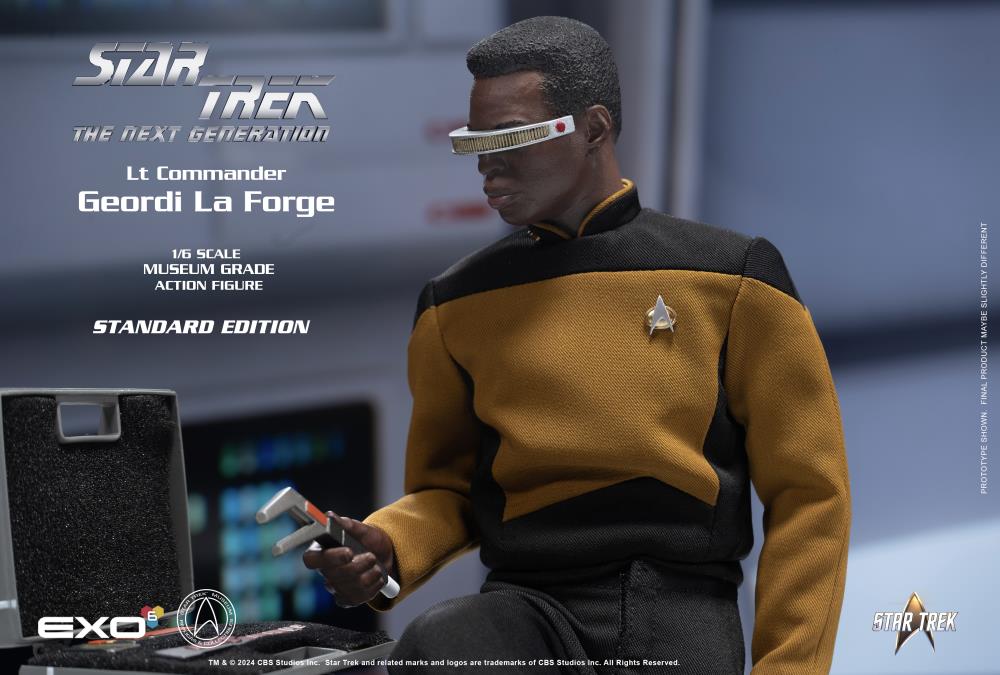 Star Trek: The Next Generation Geordi La Forge (Standard Ver.) 1/6 Scale Figure Gallery Image 5