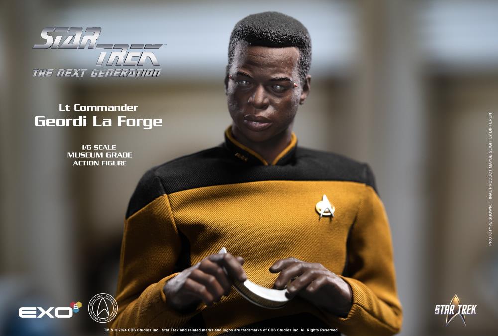 Star Trek: The Next Generation Geordi La Forge (Standard Ver.) 1/6 Scale Figure Gallery Image 10