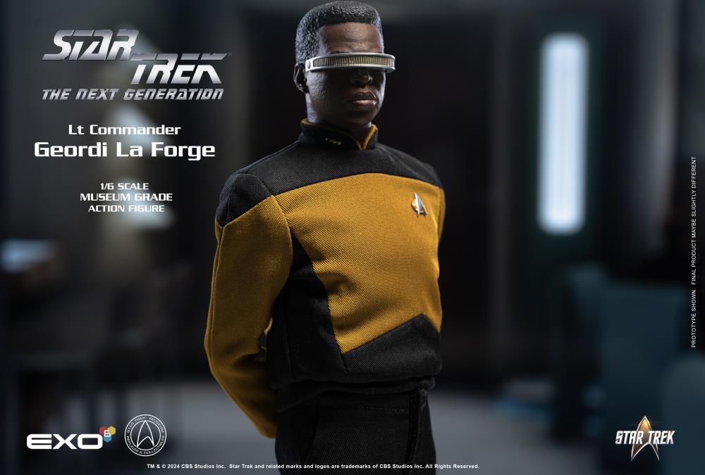Star Trek: The Next Generation Geordi La Forge (Standard Ver.) 1/6 Scale Figure Gallery Image 4