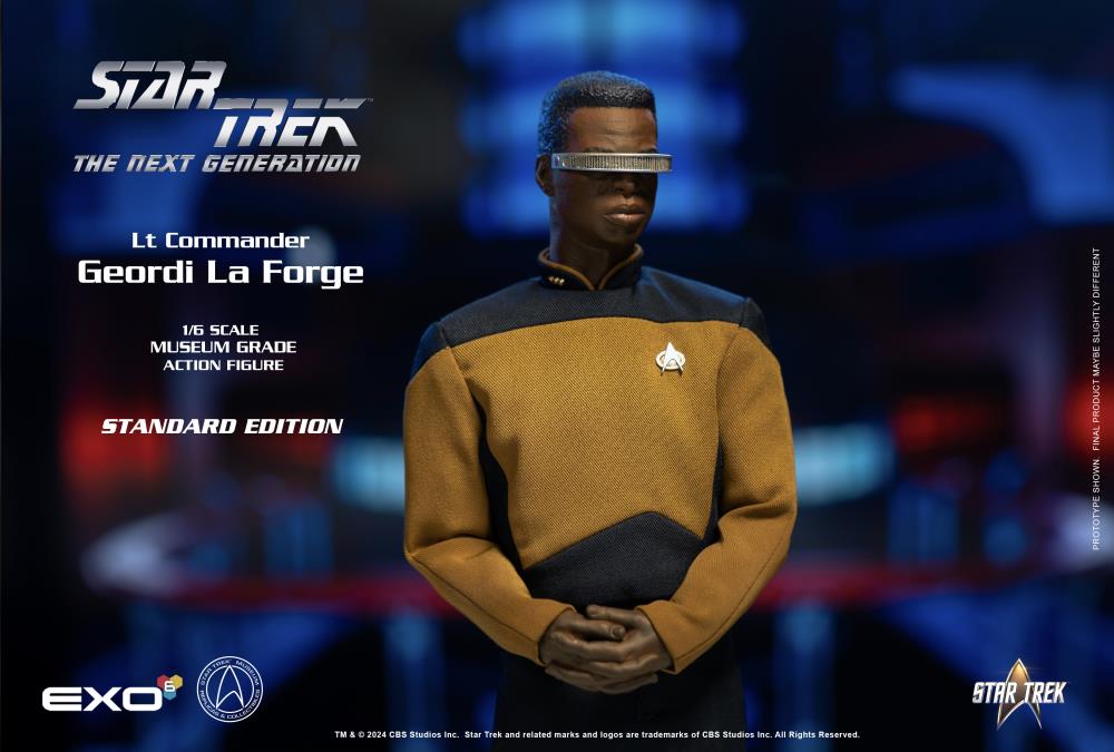 Star Trek: The Next Generation Geordi La Forge (Standard Ver.) 1/6 Scale Figure Gallery Image 7