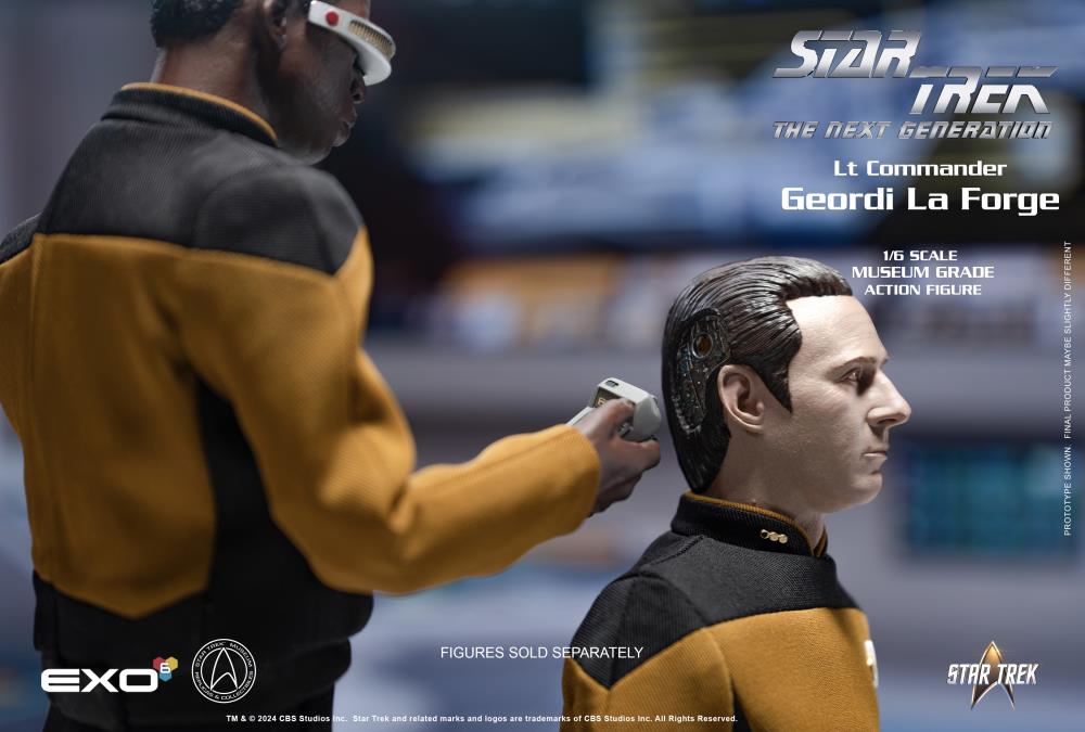 Star Trek: The Next Generation Geordi La Forge (Standard Ver.) 1/6 Scale Figure Gallery Image 12