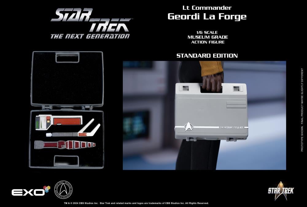 Star Trek: The Next Generation Geordi La Forge (Standard Ver.) 1/6 Scale Figure Gallery Image 13
