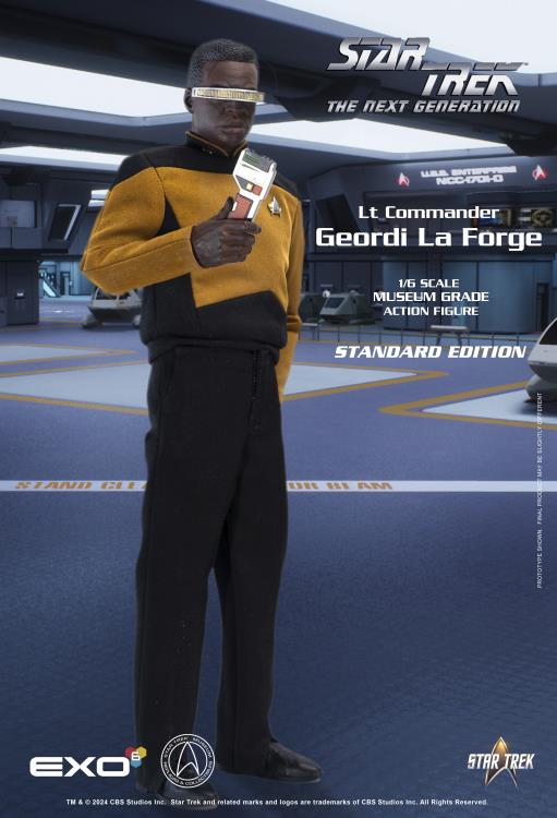 Star Trek: The Next Generation Geordi La Forge (Standard Ver.) 1/6 Scale Figure Gallery Image 3