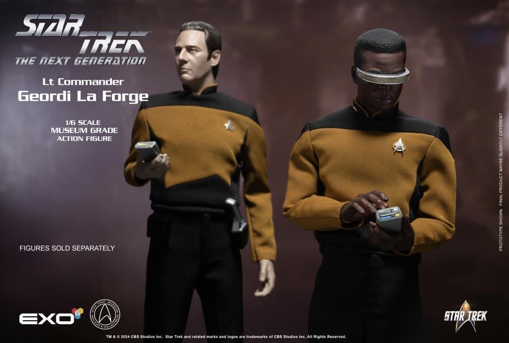 Star Trek: The Next Generation Geordi La Forge (Standard Ver.) 1/6 Scale Figure Gallery Image 11