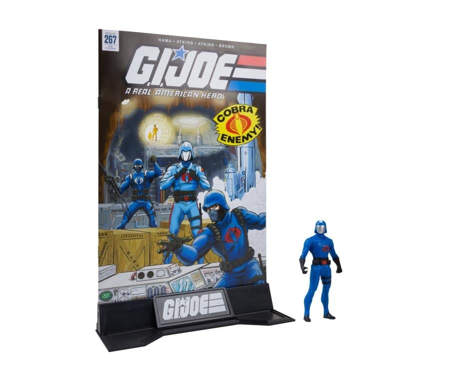 G.I. Joe Page Punchers Cobra Commander and Crimson Guard 3" Figure Two-Pack with Comic Gallery Image 3