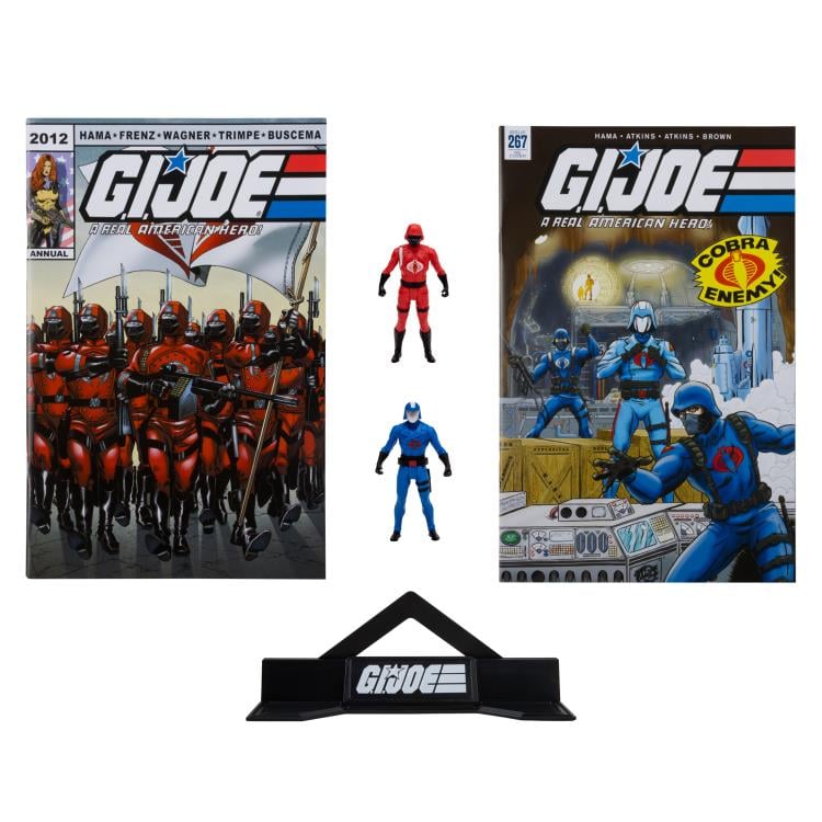 G.I. Joe Page Punchers Cobra Commander and Crimson Guard 3" Figure Two-Pack with Comic Gallery Image 7