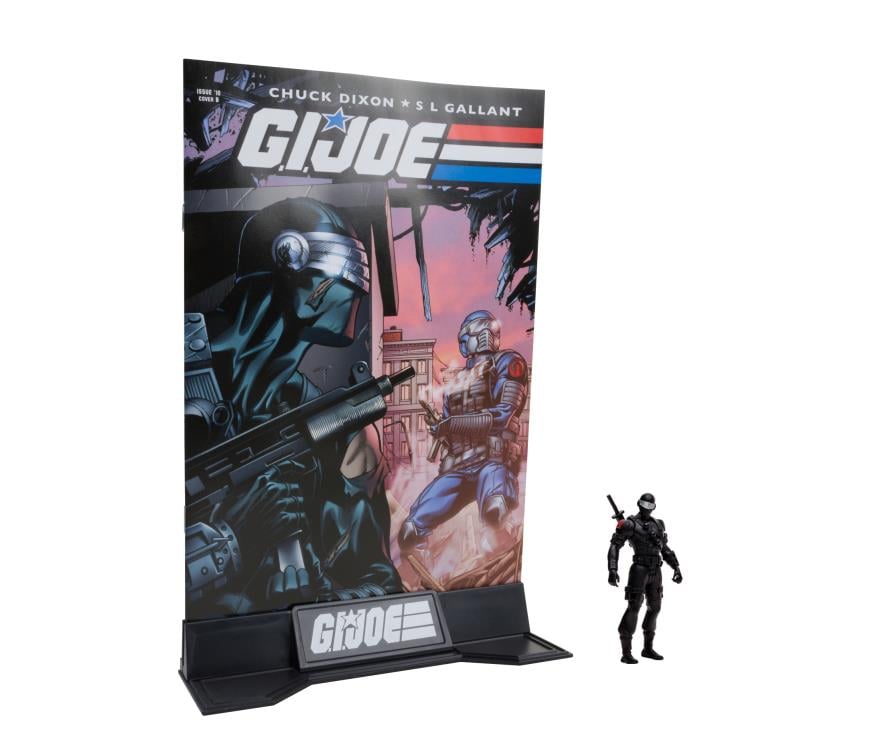 G.I. Joe Page Punchers Duke and Snake Eyes 3" Figure Two-Pack with Comic Gallery Image 4