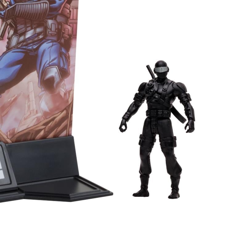 G.I. Joe Page Punchers Duke and Snake Eyes 3" Figure Two-Pack with Comic Gallery Image 6