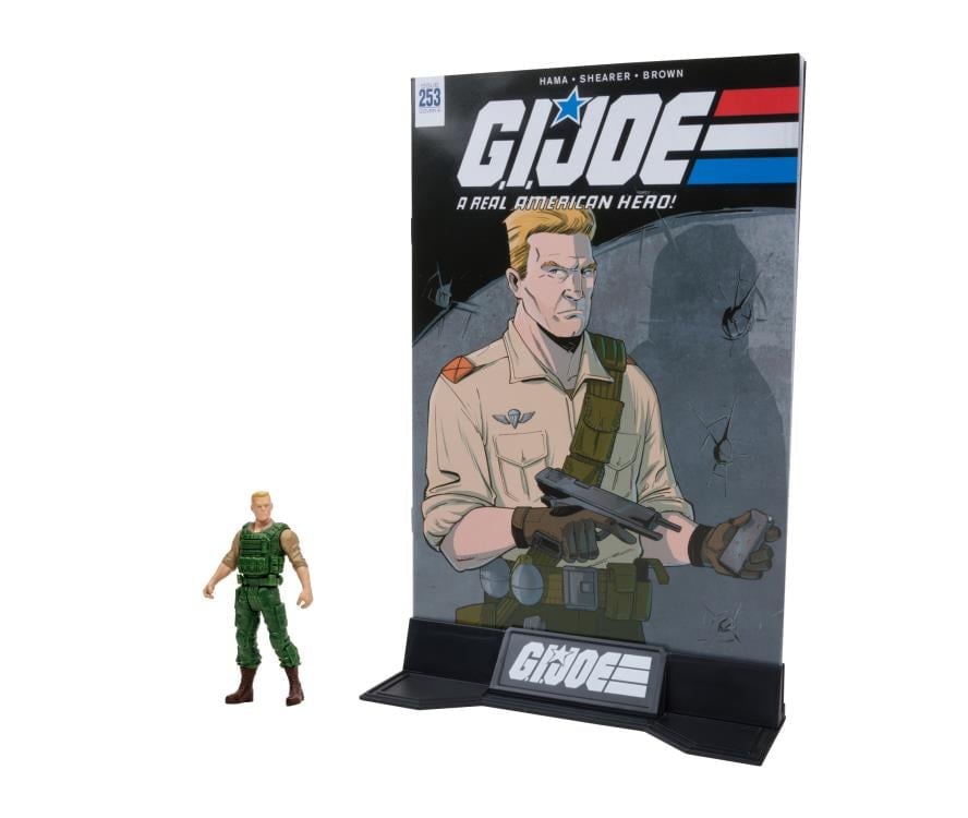 G.I. Joe Page Punchers Duke and Snake Eyes 3" Figure Two-Pack with Comic Gallery Image 3