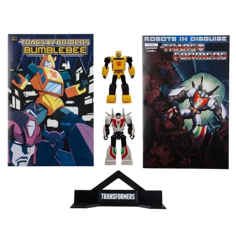 Transformers Page Punchers Bumblebee and Wheejack 3" Figure Two-Pack with Comic Gallery Image 7