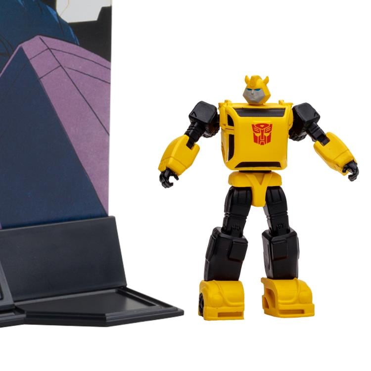 Transformers Page Punchers Bumblebee and Wheejack 3" Figure Two-Pack with Comic Gallery Image 5