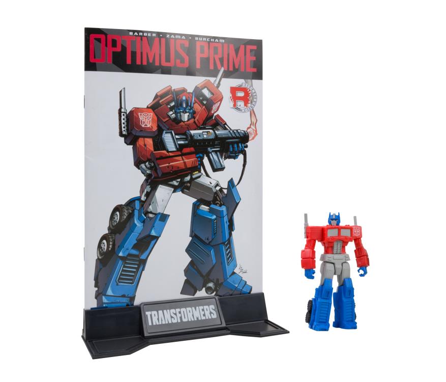 Transformers Page Punchers Optimus Prime and Megatron 3" Figure Two-Pack with Comic Gallery Image 3