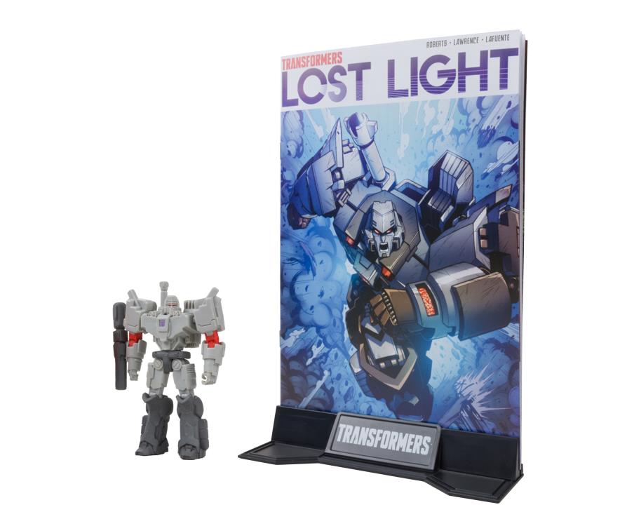 Transformers Page Punchers Optimus Prime and Megatron 3" Figure Two-Pack with Comic Gallery Image 4