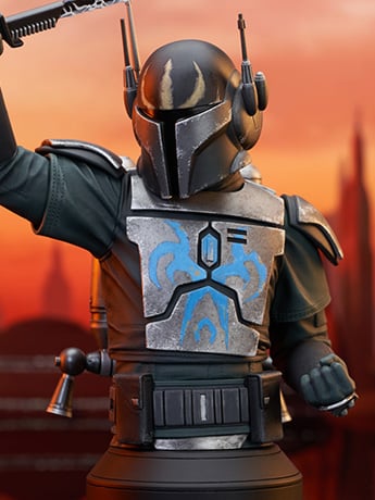 Star Wars: The Clone Wars Pre Vizsla 1/6 Scale Limited Edition Bust Gallery Image 2