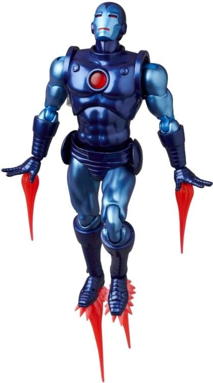 MAFEX Blue Stealth Iron man | Iron Man Stealth Armor Figure