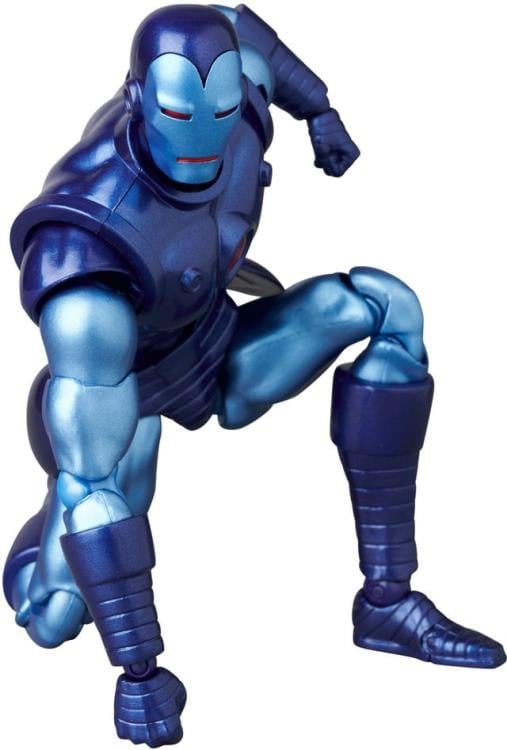 MAFEX Blue Stealth Iron man | Iron Man Stealth Armor Figure