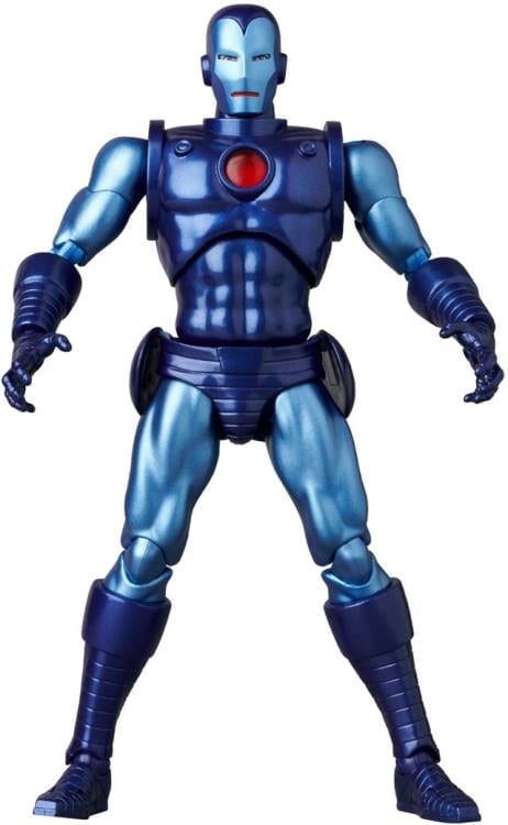 MAFEX Blue Stealth Iron man | Iron Man Stealth Armor Figure
