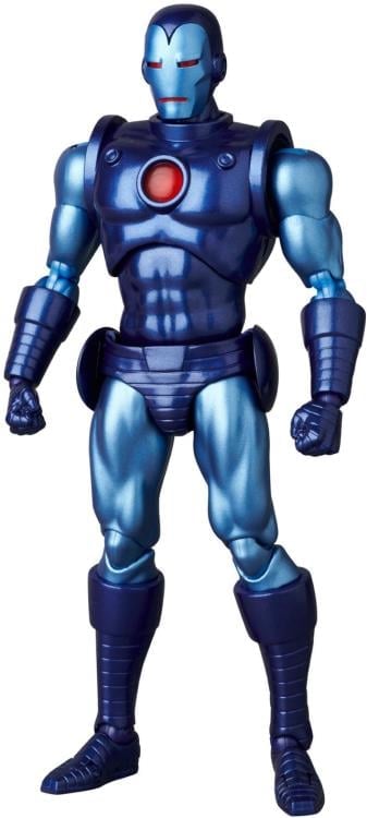 MAFEX Blue Stealth Iron man | Iron Man Stealth Armor Figure