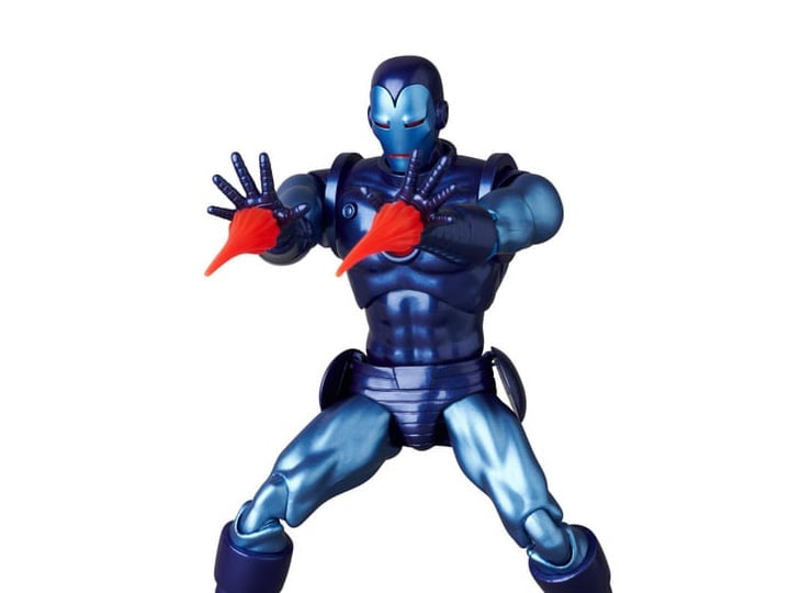 MAFEX Blue Stealth Iron man | Iron Man Stealth Armor Figure