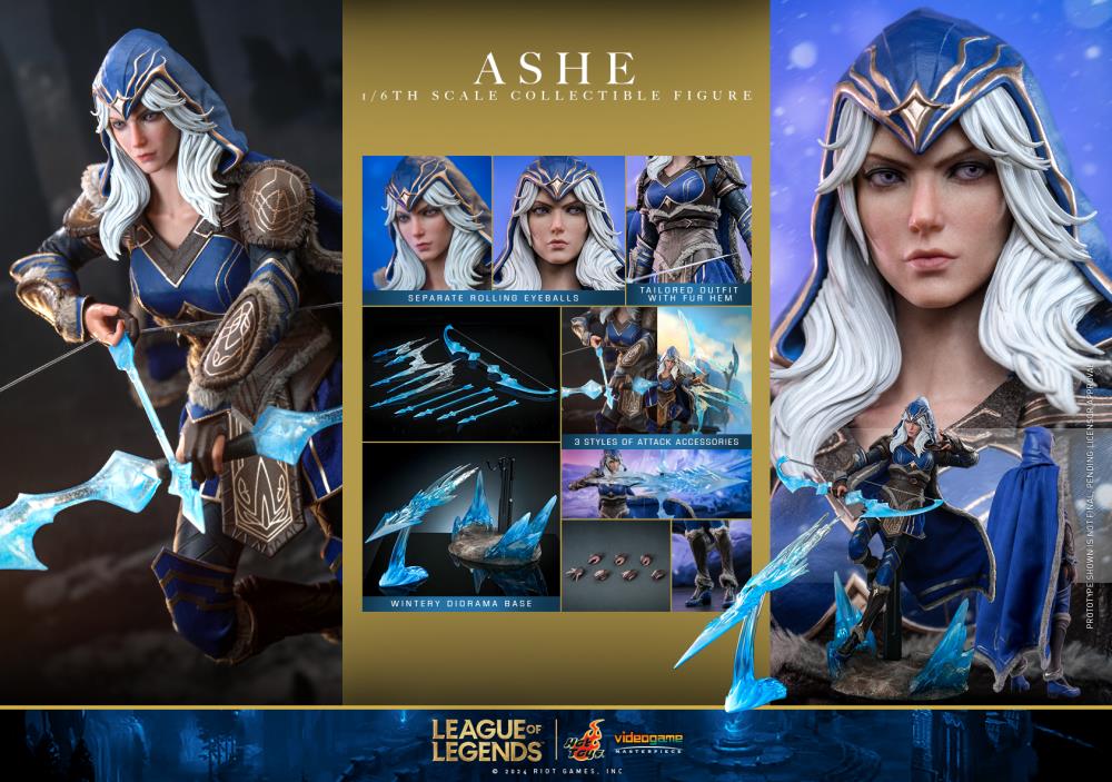 League of Legends VGM60 Ashe 1/6th Scale Collectible Figure Gallery Image 21