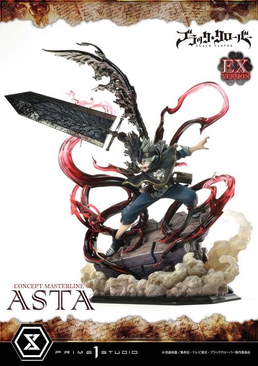 Black Clover Concept Masterline Asta (Exclusive Ver.) 1/6 Scale Statue (With Bonus) Gallery Image 15