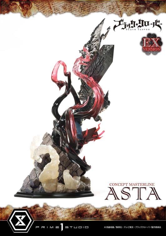 Black Clover Concept Masterline Asta (Exclusive Ver.) 1/6 Scale Statue (With Bonus) Gallery Image 14