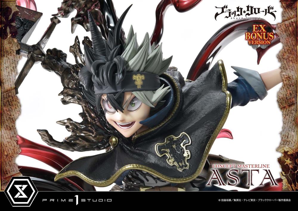 Black Clover Concept Masterline Asta (Exclusive Ver.) 1/6 Scale Statue (With Bonus) Gallery Image 10