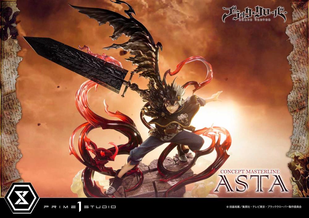 Black Clover Concept Masterline Asta (Exclusive Ver.) 1/6 Scale Statue (With Bonus) Gallery Image 51