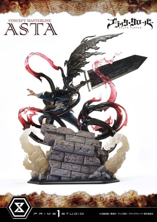 Black Clover Concept Masterline Asta (Exclusive Ver.) 1/6 Scale Statue (With Bonus) Gallery Image 22